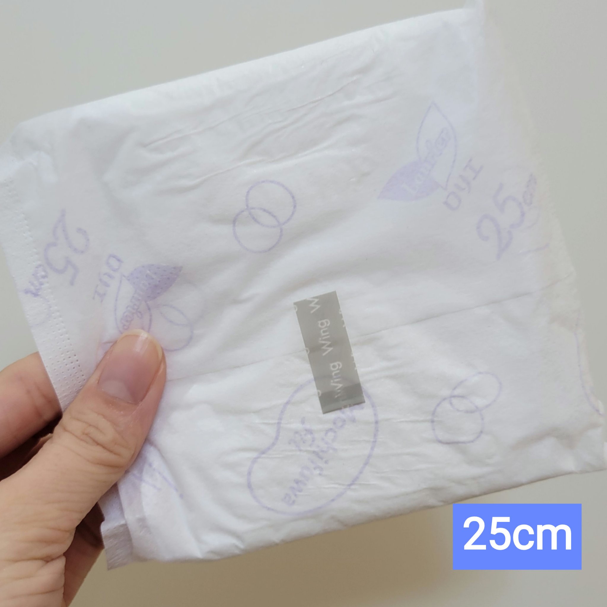 ロリエ もちふわ fit 25cm 羽つき 14コ入 (医薬部外品 )/ロリエ/ナプキンを使ったクチコミ（2枚目）