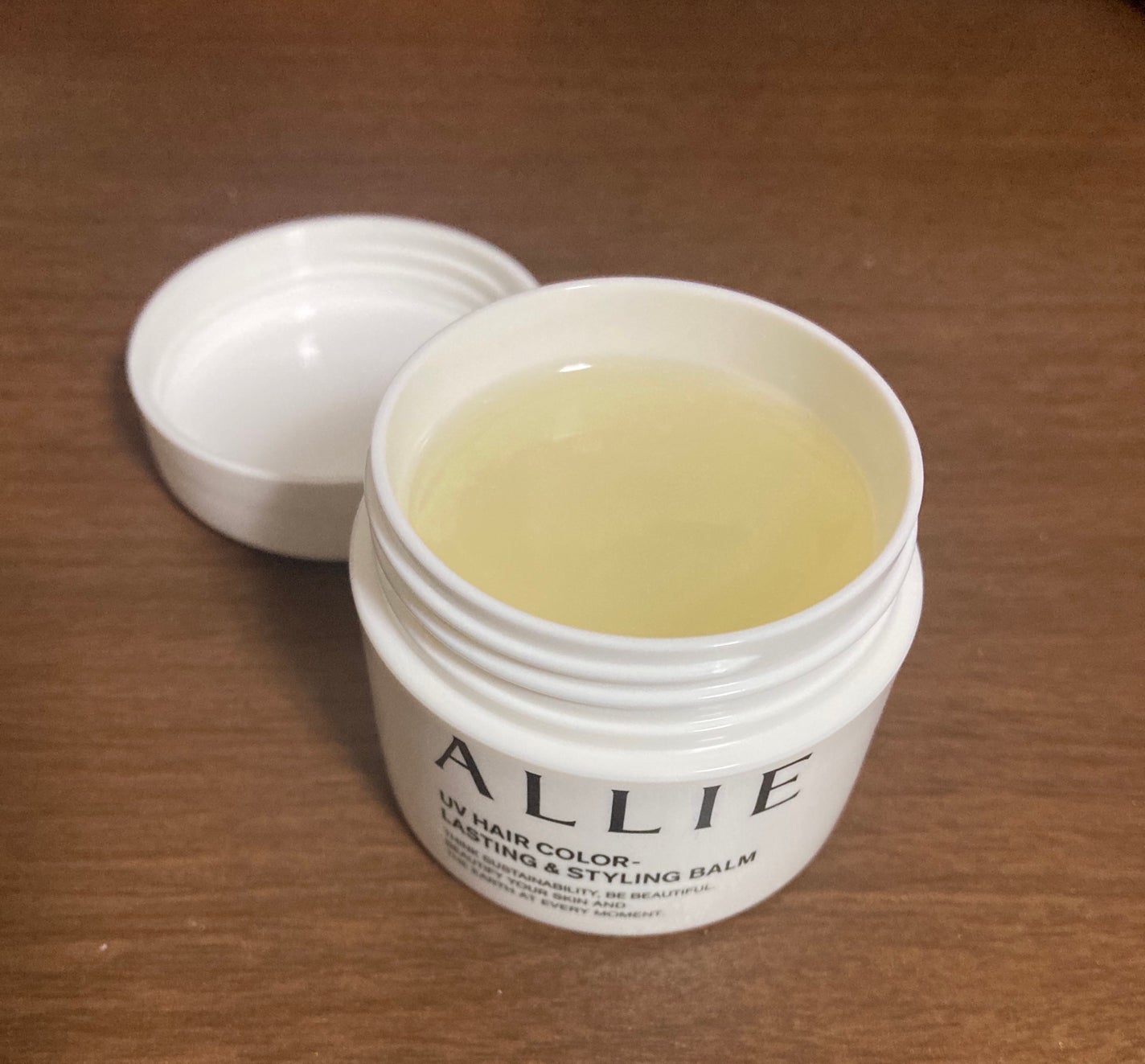 アリィー クロノビューティ UV ヘアカラーラスティング&スタイリング バーム/アリィー/ヘアバームを使ったクチコミ(1枚目)