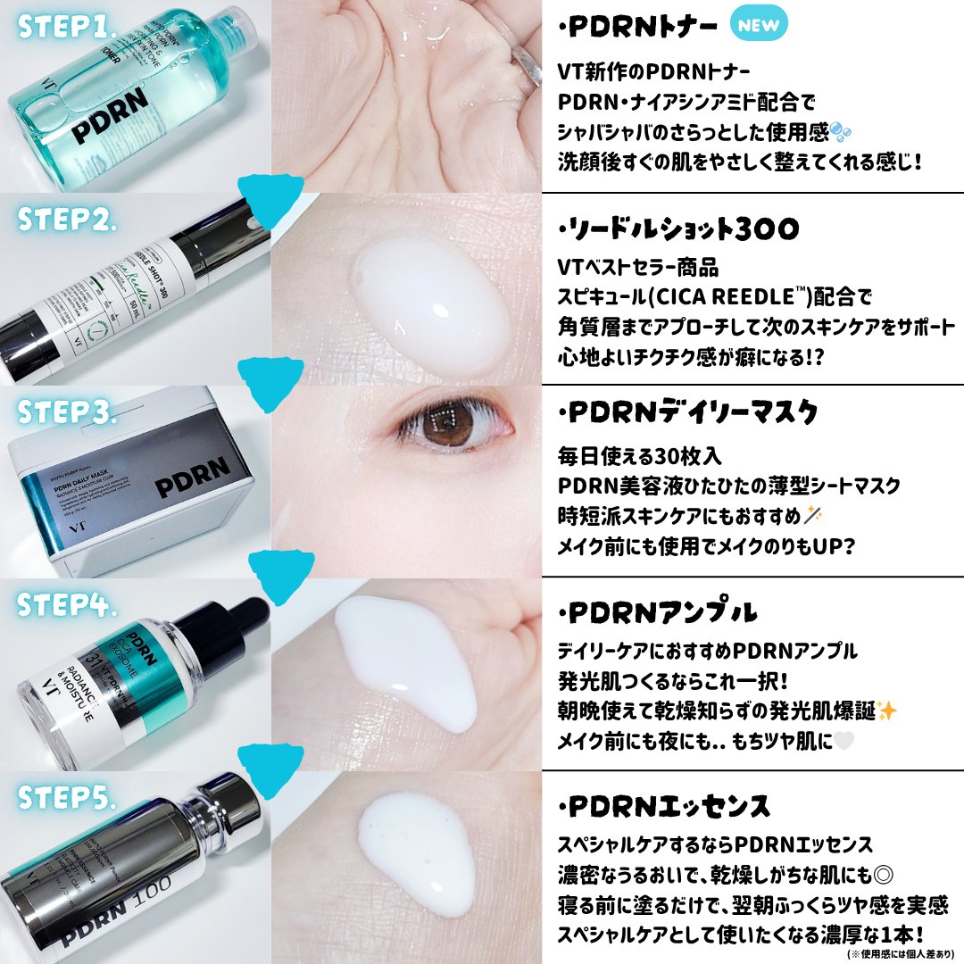 R5ファーミング アンプル/VT/美容液を使ったクチコミ（3枚目）