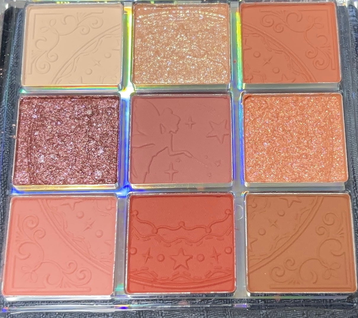 クォーツ 9色アイシャドウパレット(ドリームランドアイシャドウ)/ZEESEA/アイシャドウパレットを使ったクチコミ(4枚目)