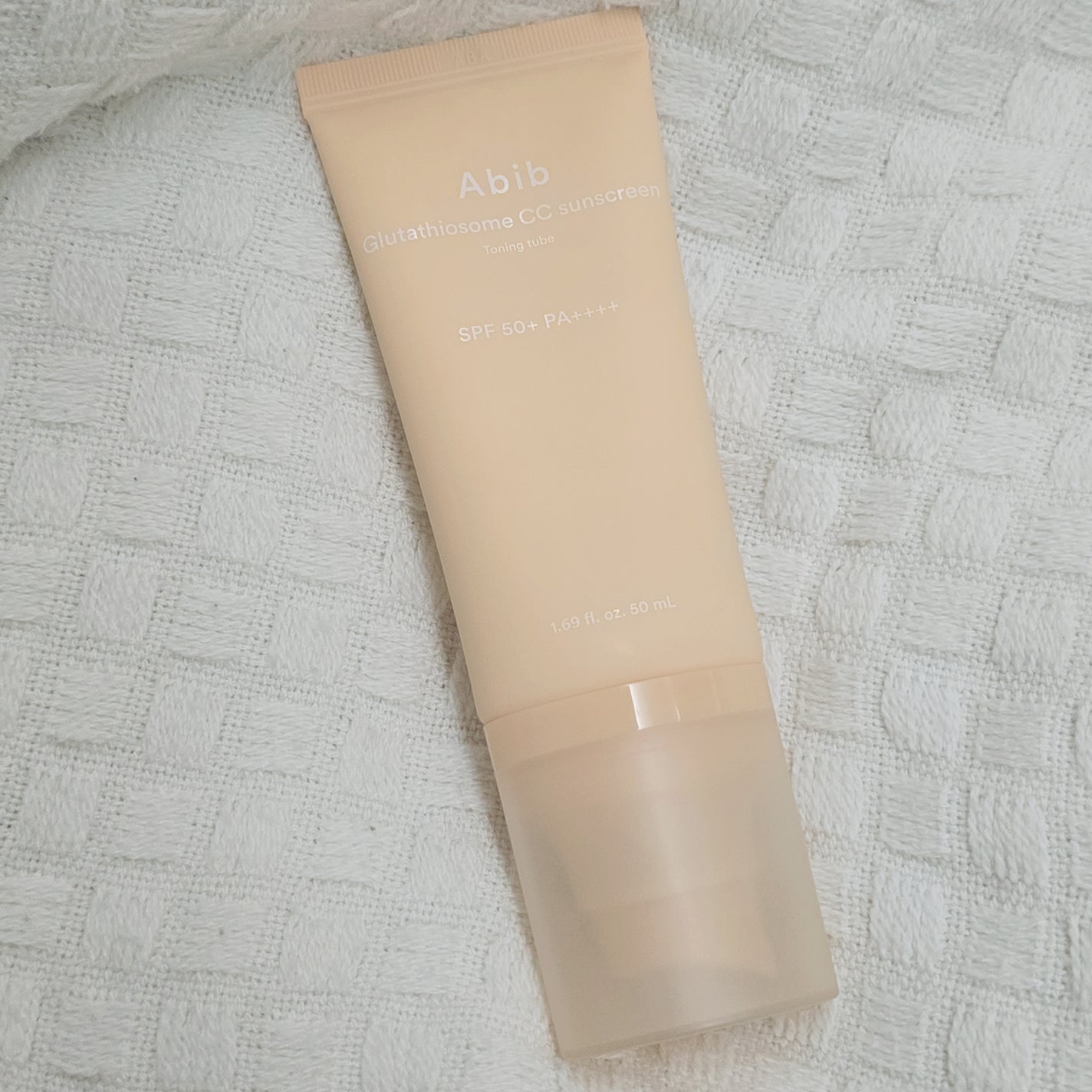 グルタチオンソームCCサンクリームトーニングチューブ/Abib /CCクリームを使ったクチコミ(2枚目)