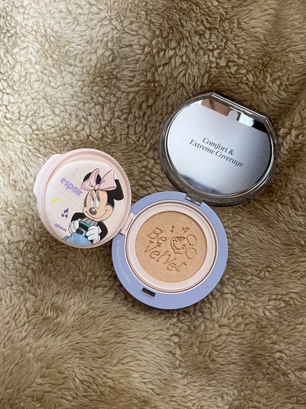 ビーベルベットカバークッション/espoir/クッションファンデーションを使ったクチコミ(2枚目)