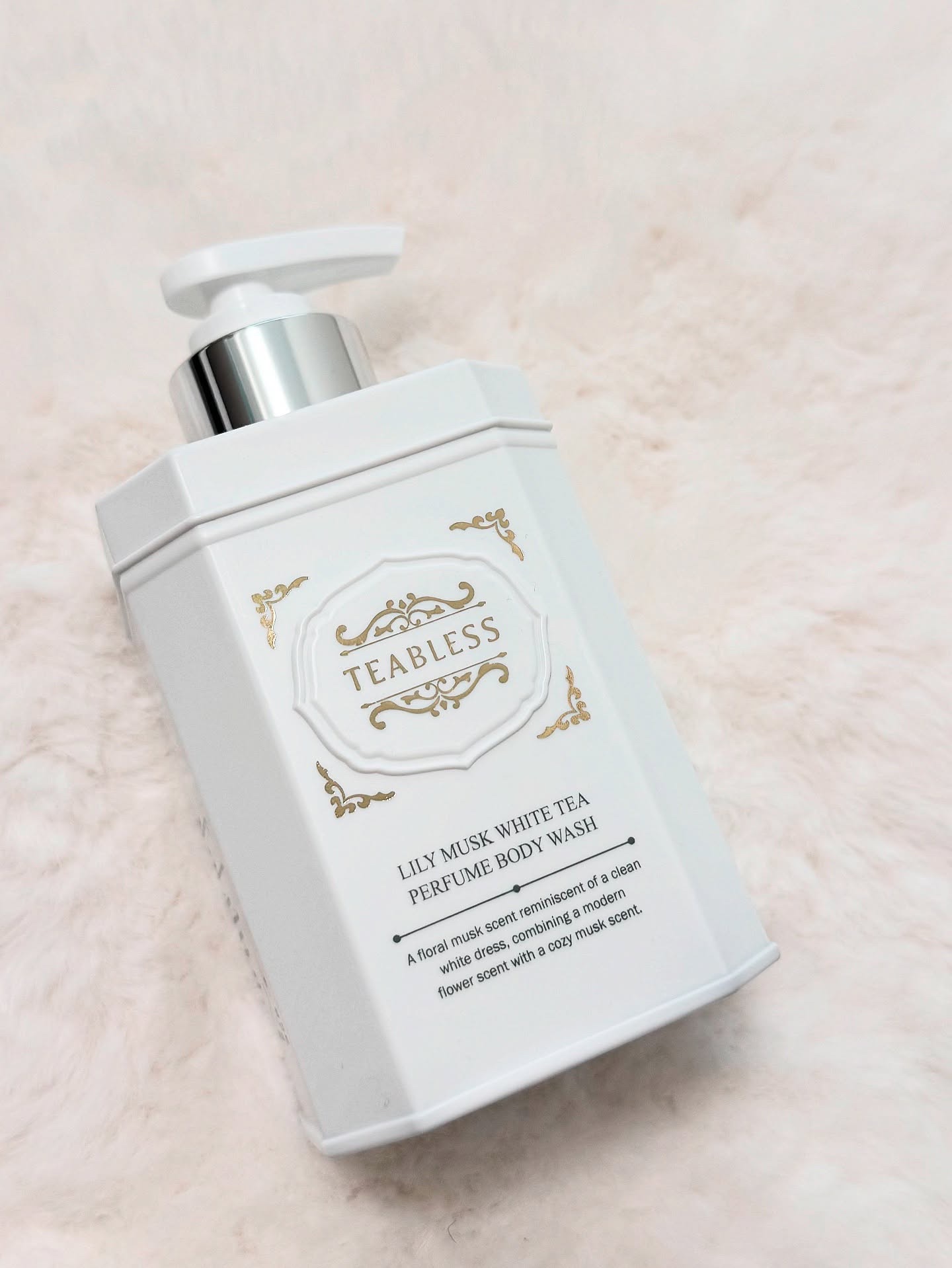 パフュームボディウォッシュ リリームスクホワイトティー/TEABLESS/ボディソープを使ったクチコミ（1枚目）