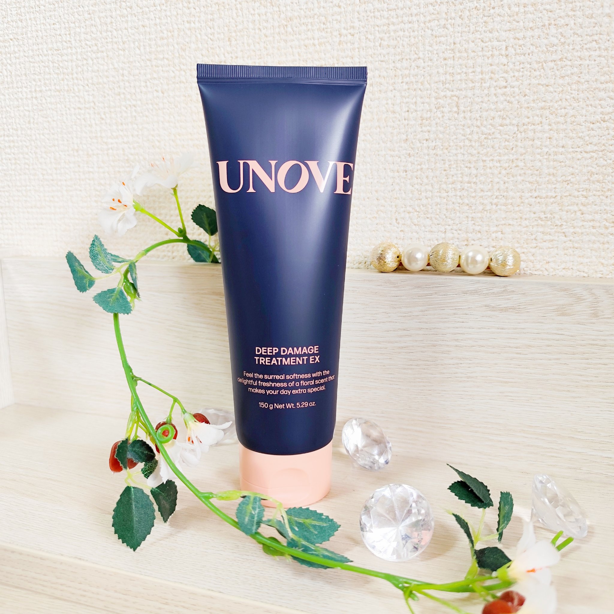 ディープダメージトリートメントEX/UNOVE/洗い流すヘアトリートメントを使ったクチコミ（1枚目）