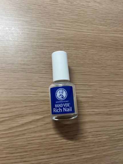 ハンドベール リッチネイル爪補強コート /メンソレータム/オールインワンネイルを使ったクチコミ(1枚目)