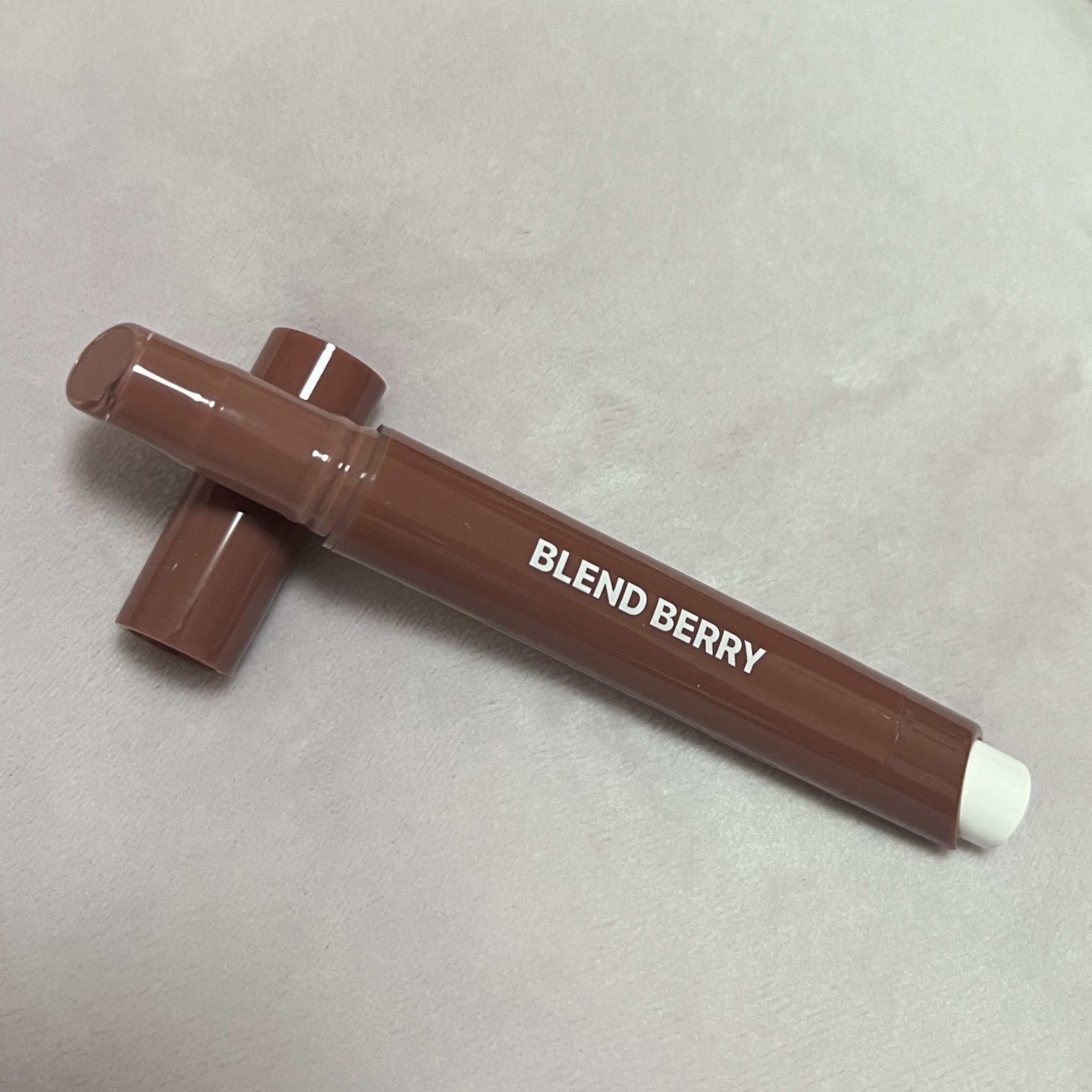 ブレンドベリー リップバルーン 012 酔い心地モーヴブラウン/BLEND BERRY/口紅を使ったクチコミ（1枚目）