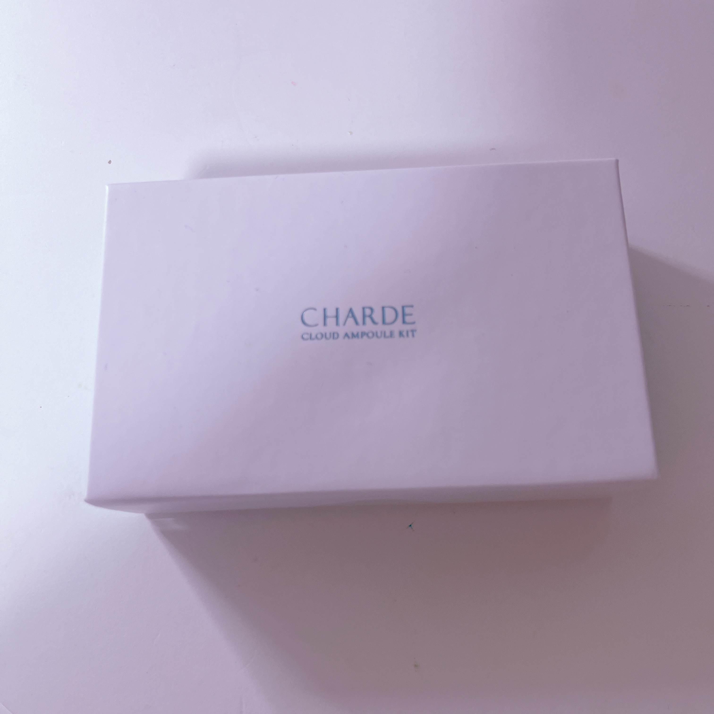 クラウドアンプル 1week キット/CHARDE/美容液を使ったクチコミ（1枚目）