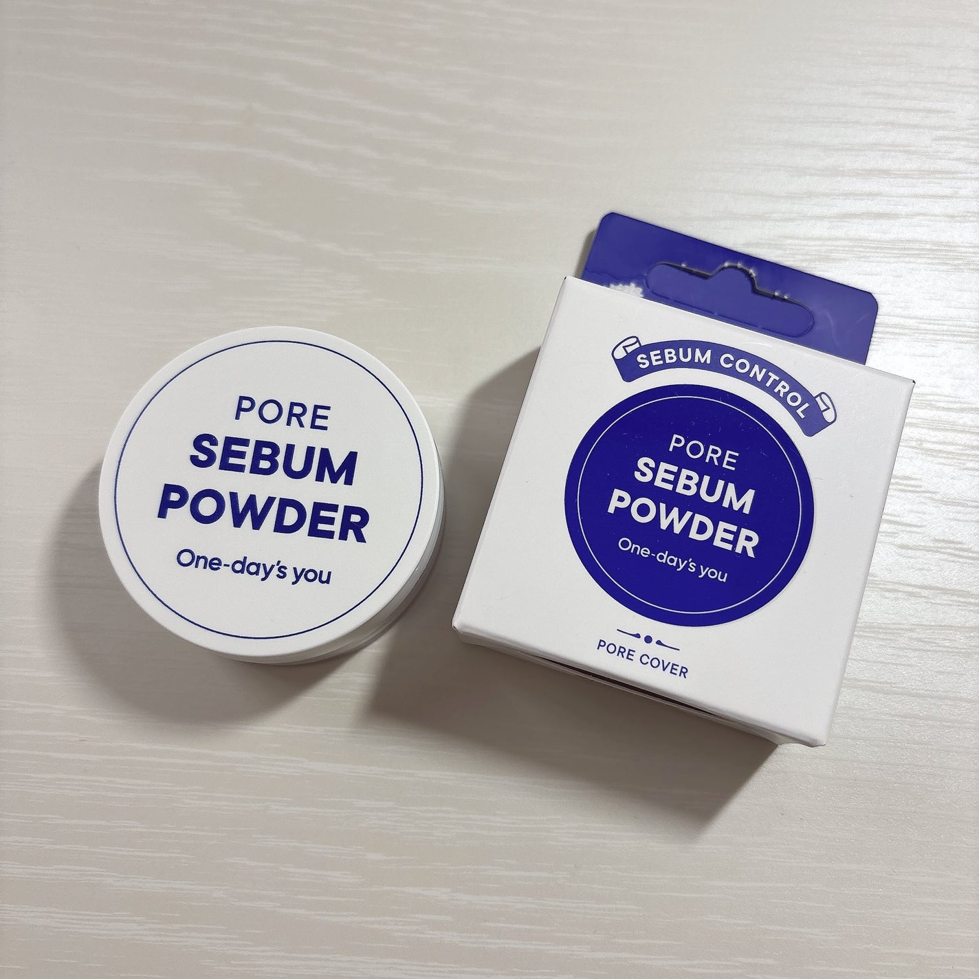 ポアセバムパウダー/One-day's you/ルースパウダーを使ったクチコミ(1枚目)