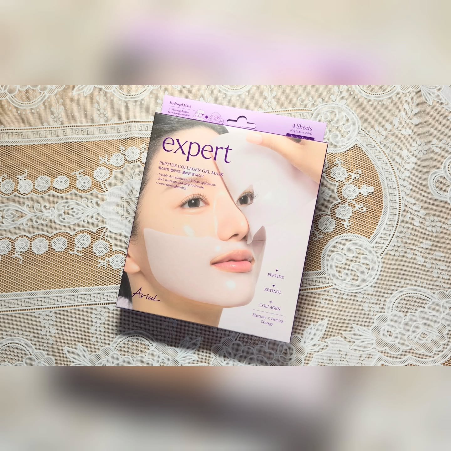 アリウル エキスパート ペプチドコラーゲンゲルマスク/Ariul/シートマスク・パックを使ったクチコミ（1枚目）
