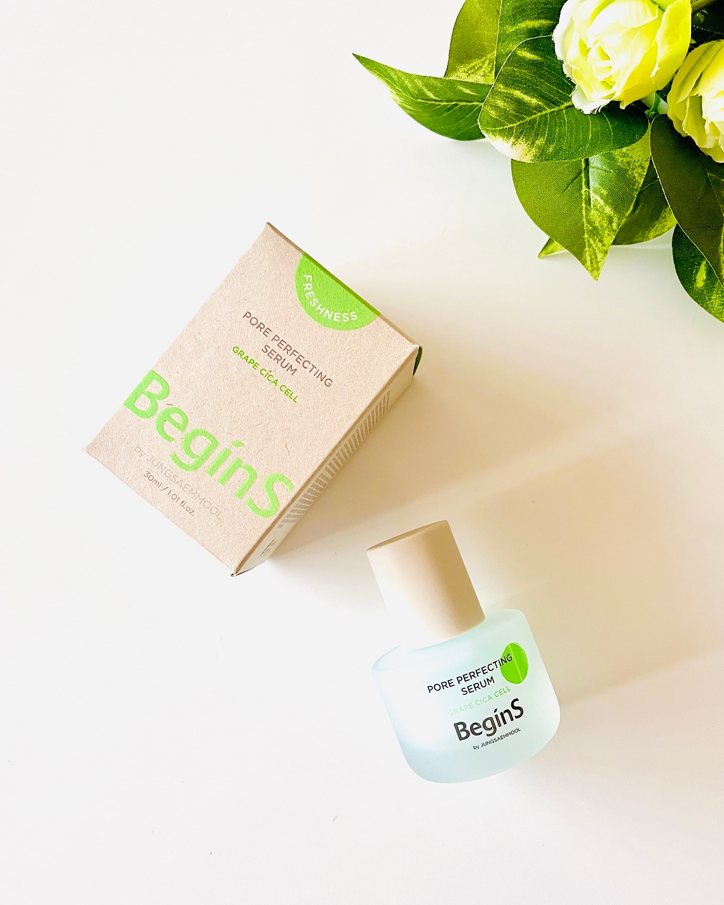 Pore Perfecting Serum/BeginS by JUNGSAEMMOOL/美容液を使ったクチコミ（1枚目）