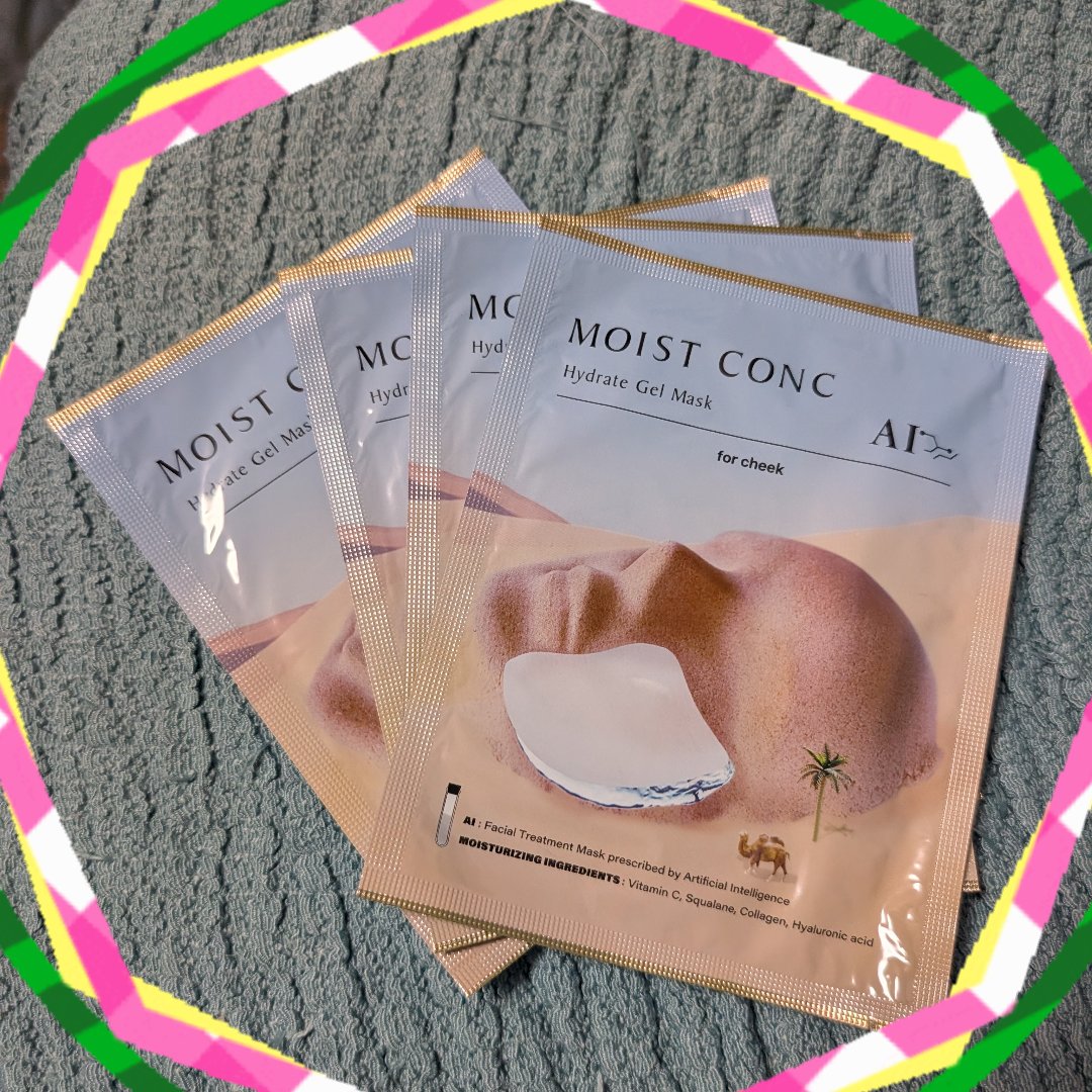 ハイドレート ゲルマスクC ＜ほほ用＞/MOISTCONC AI/シートマスク・パックを使ったクチコミ（1枚目）