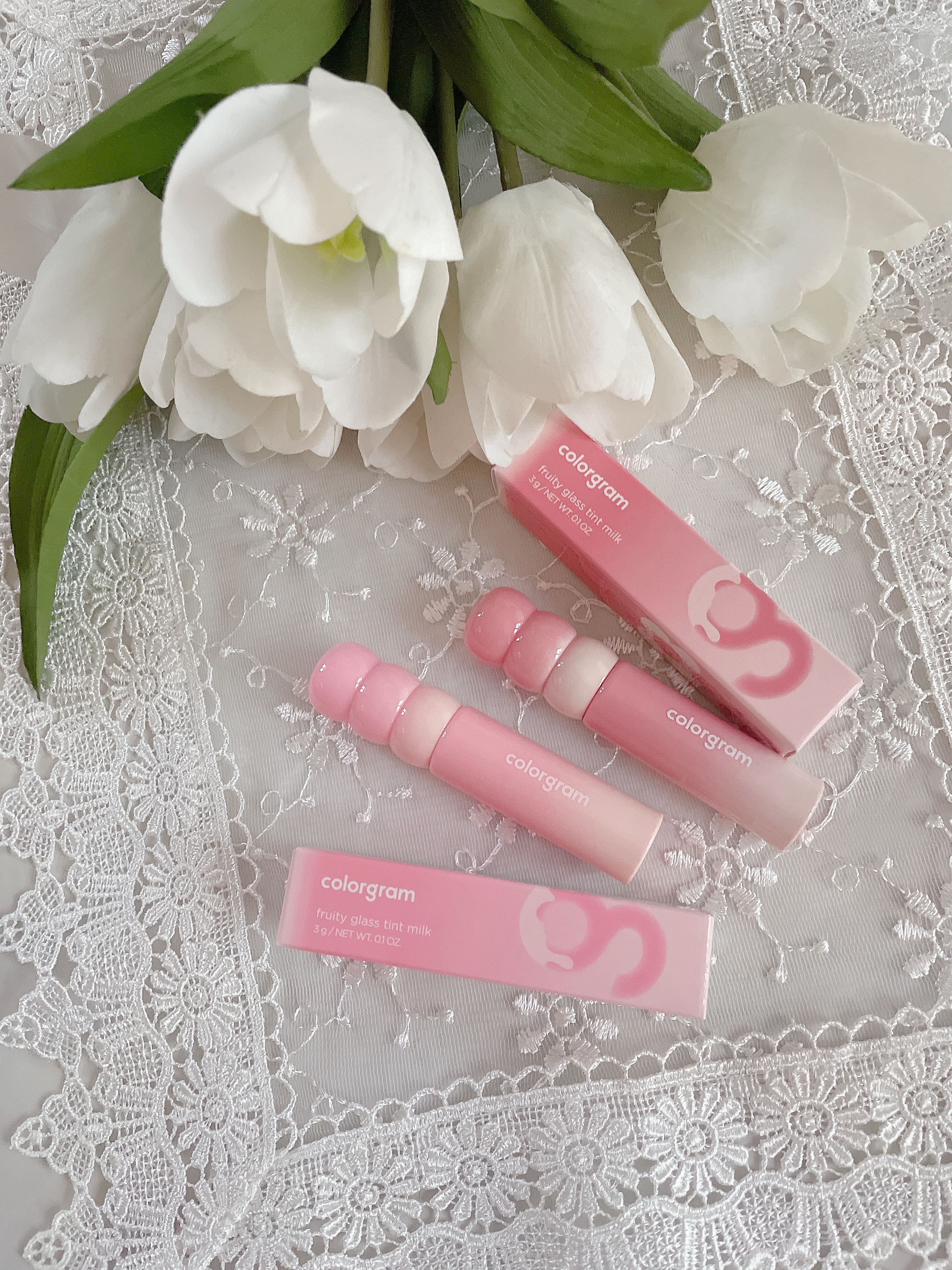 カラーグラム タンフルグラスティントミルク/Colorgram/リップティントを使ったクチコミ（1枚目）