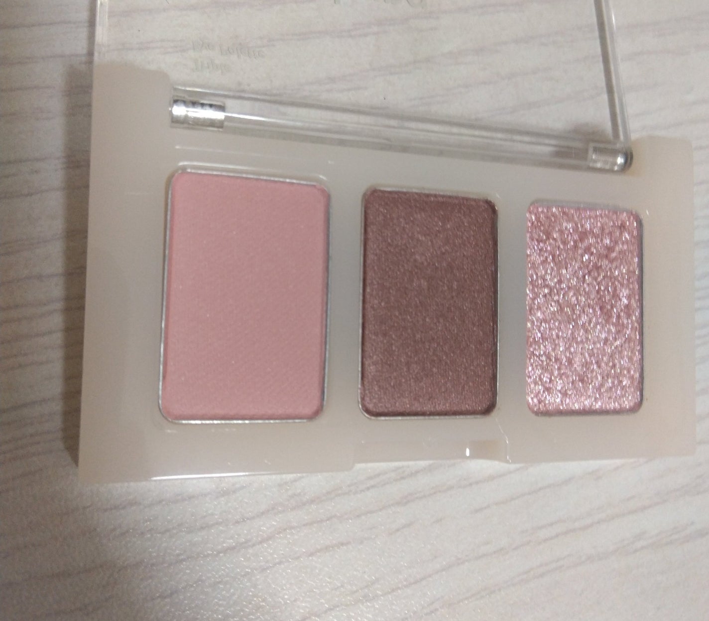 トリプルアイパレット/hana by hince/アイシャドウパレットを使ったクチコミ(3枚目)