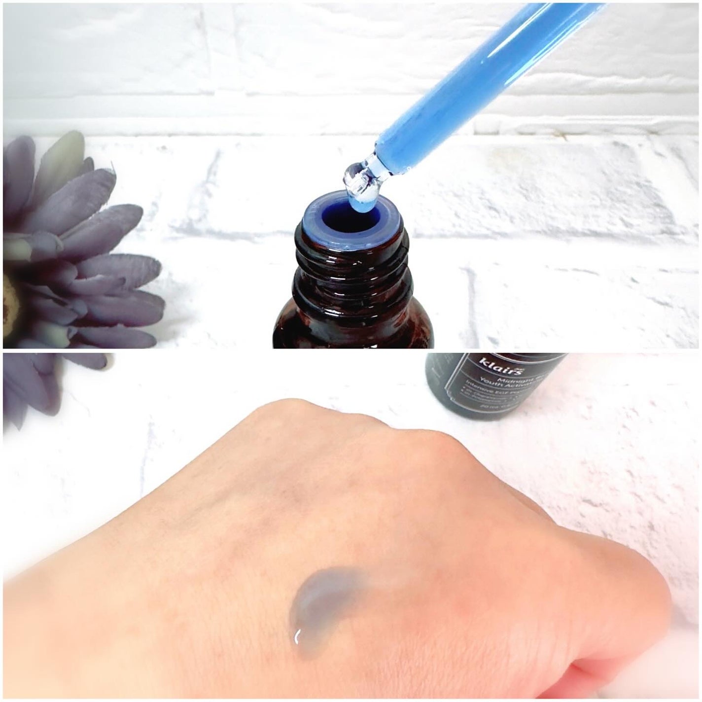 ミッドナイトブルーユースアクティベーティングドロップ(20ml)/Klairs/美容液を使ったクチコミ(2枚目)