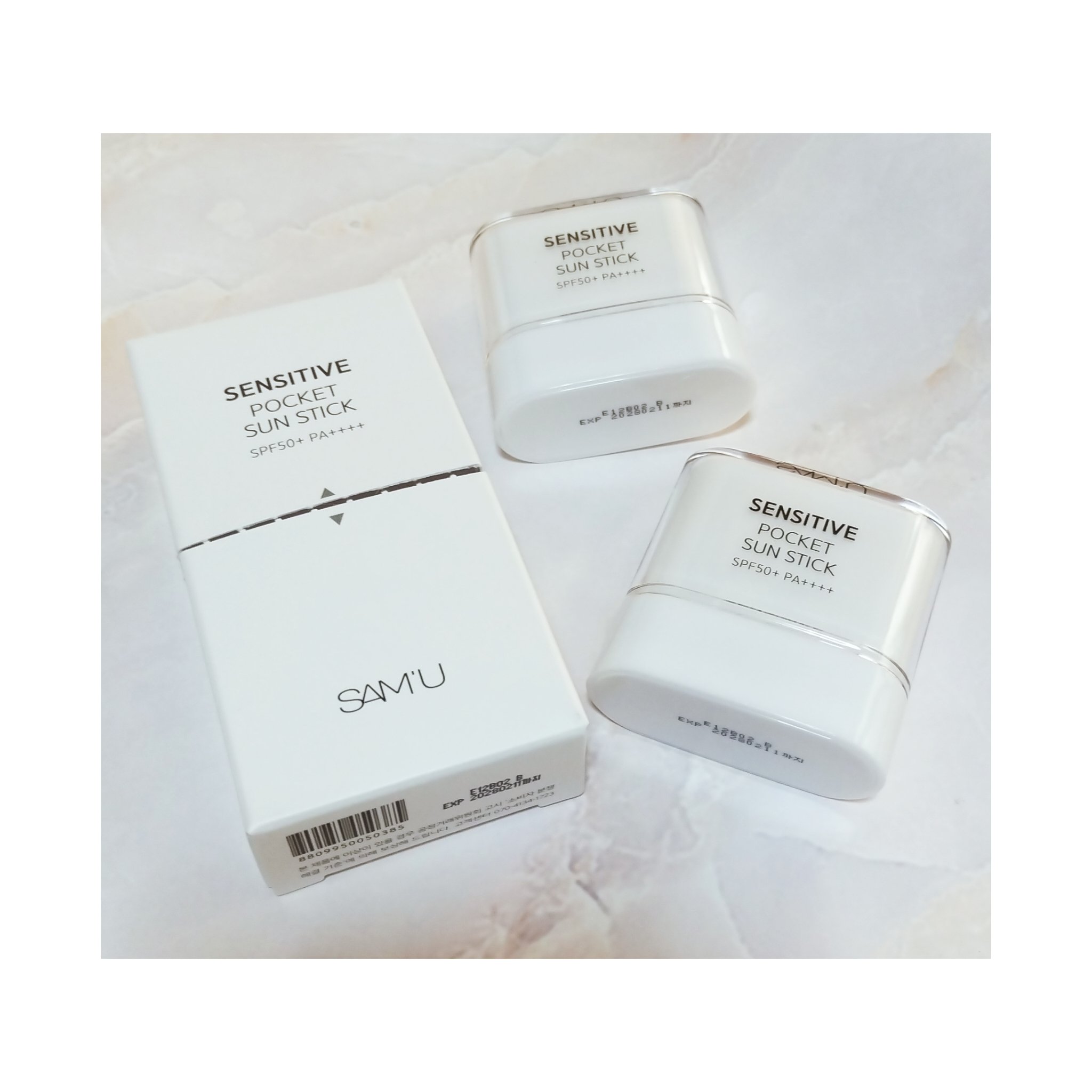 センシティブポケットサンスティック/SAM'U/日焼け止めスティックを使ったクチコミ（1枚目）