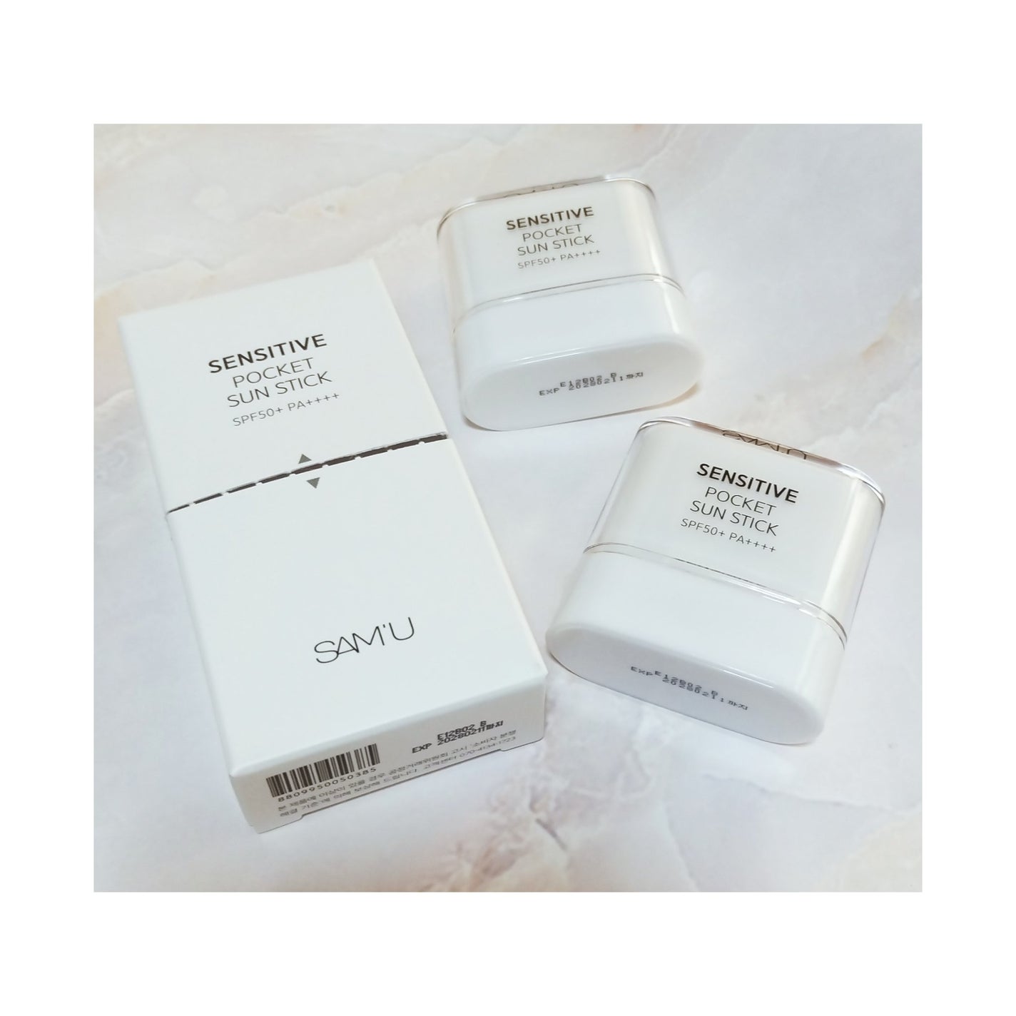 センシティブポケットサンスティック/SAM'U/日焼け止めスティックを使ったクチコミ(1枚目)