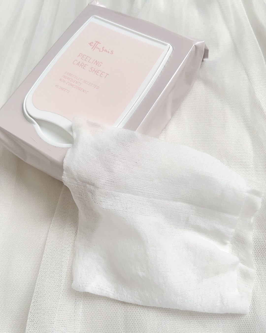 エテュセ ピーリングケアシート/ettusais/ピーリングを使ったクチコミ（3枚目）