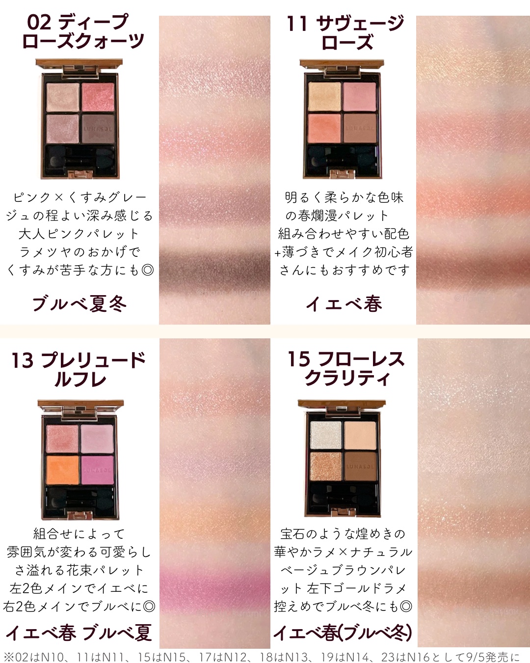 アイカラーレーション/LUNASOL/アイシャドウパレットを使ったクチコミ（3枚目）