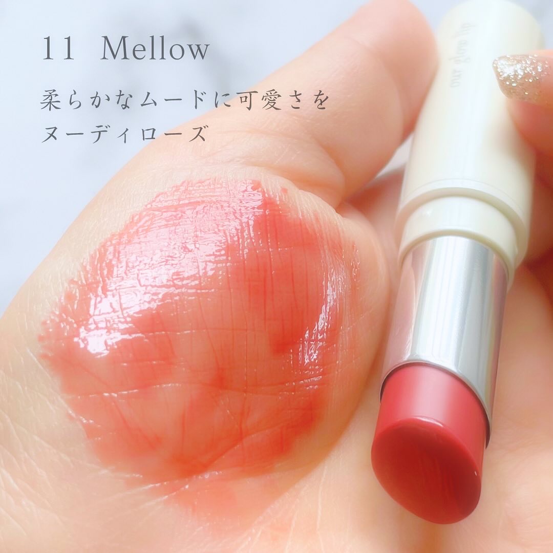 アワーグロウリップ #11 Mellow/oenir/口紅を使ったクチコミ（2枚目）