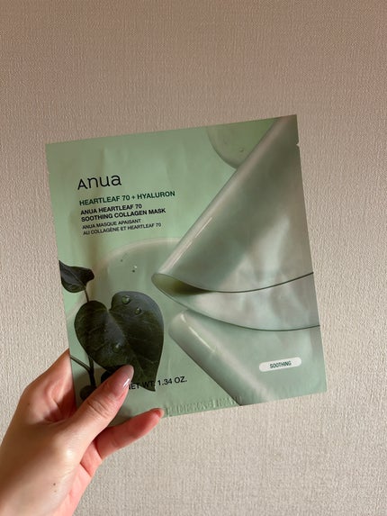 ドクダミ70スージングコラーゲンマスク/Anua/シートマスク・パックを使ったクチコミ(1枚目)