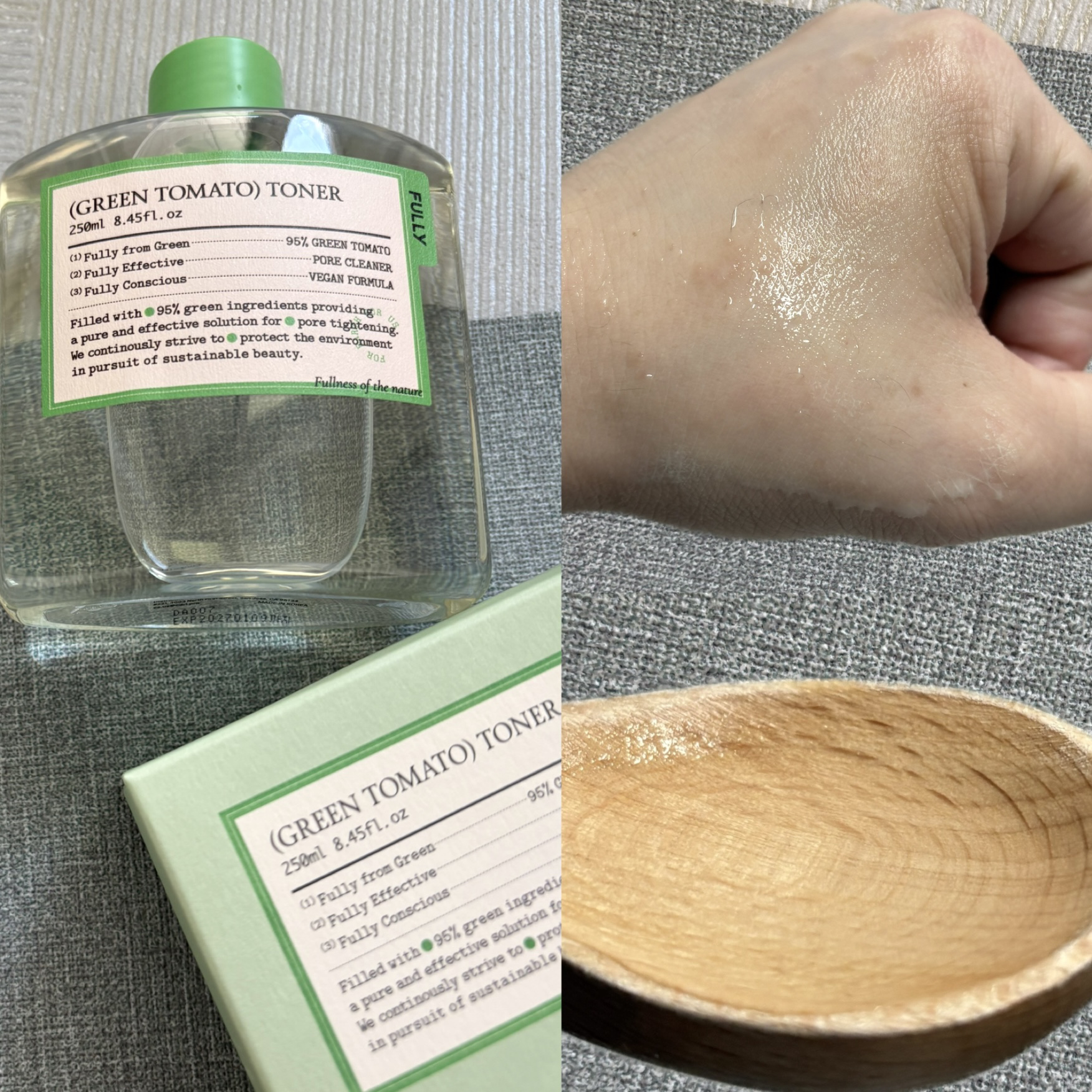 グリーントマトクレイマスククレンザー/FULLY/洗い流すパック・マスクを使ったクチコミ（3枚目）