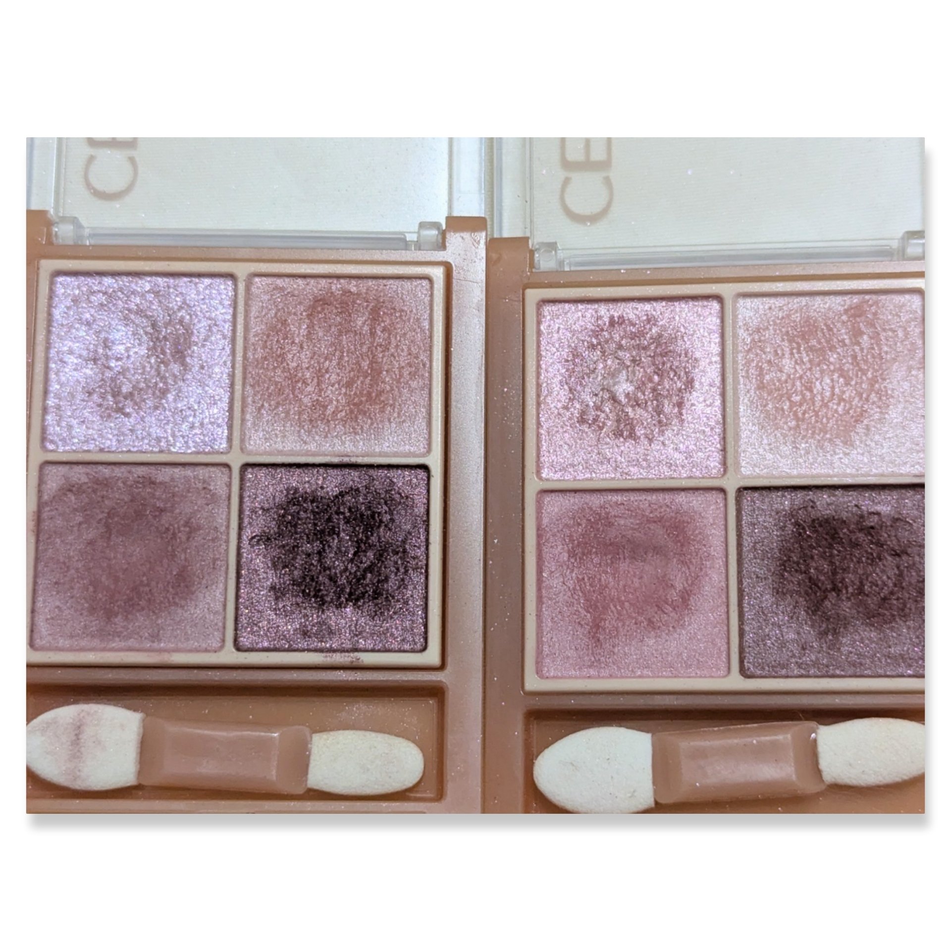 ベージュトーンアイシャドウ/CEZANNE/アイシャドウパレットを使ったクチコミ（3枚目）