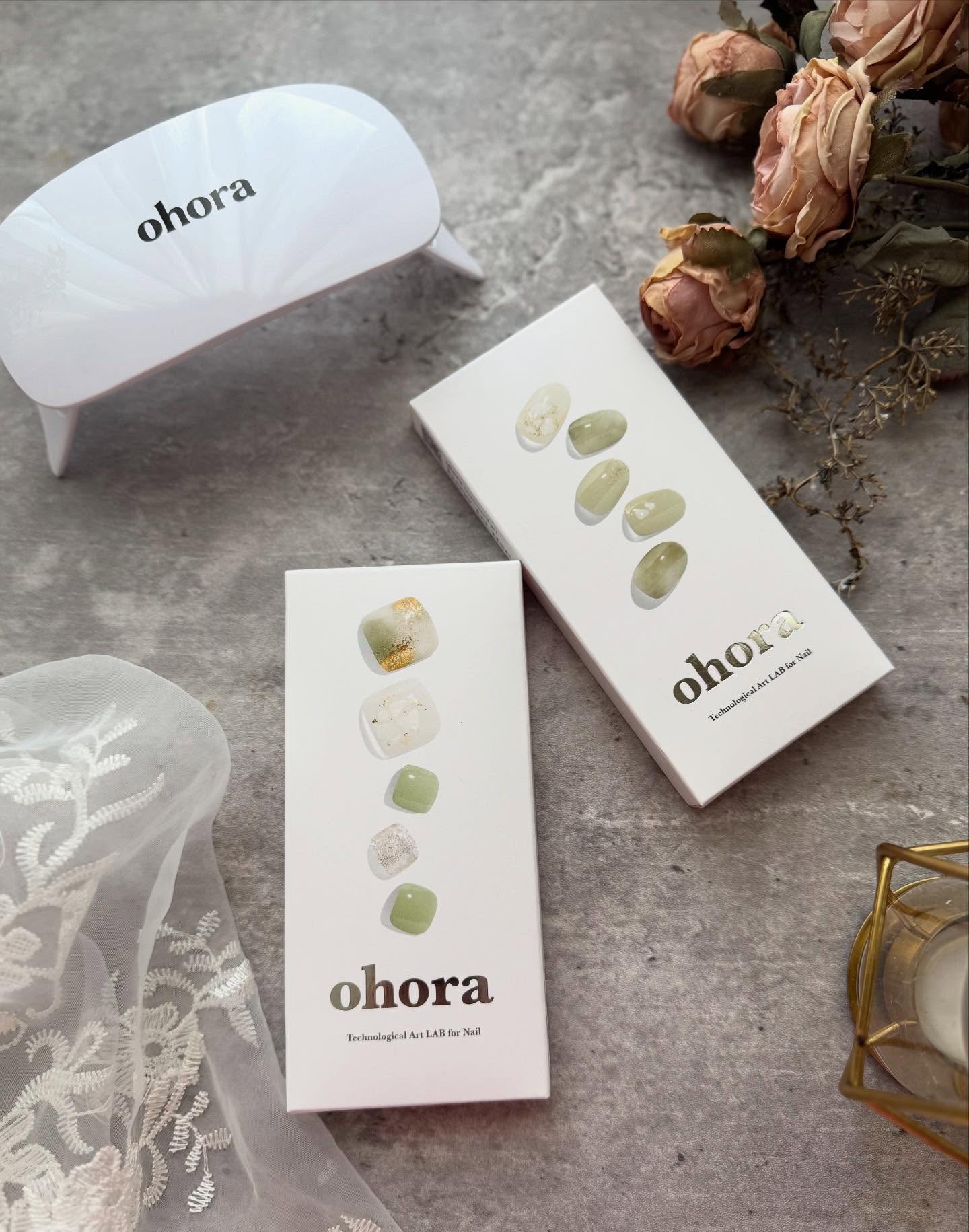 セミキュアジェルネイル（ハンド）/ohora/ネイルシールを使ったクチコミ（3枚目）