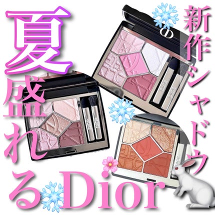 ディオールショウ サンク クルール(限定品)/Dior/アイシャドウを使ったクチコミ(1枚目)