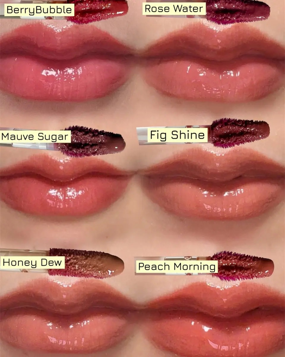 ハイパーフィットグラムドロップ ROSE WATER/FEEV/リップグロスを使ったクチコミ（2枚目）