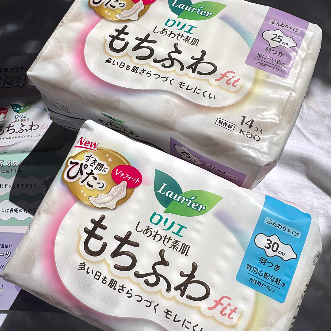 ロリエ もちふわ fit 25cm 羽つき 14コ入 (医薬部外品 )/ロリエ/ナプキンを使ったクチコミ（2枚目）