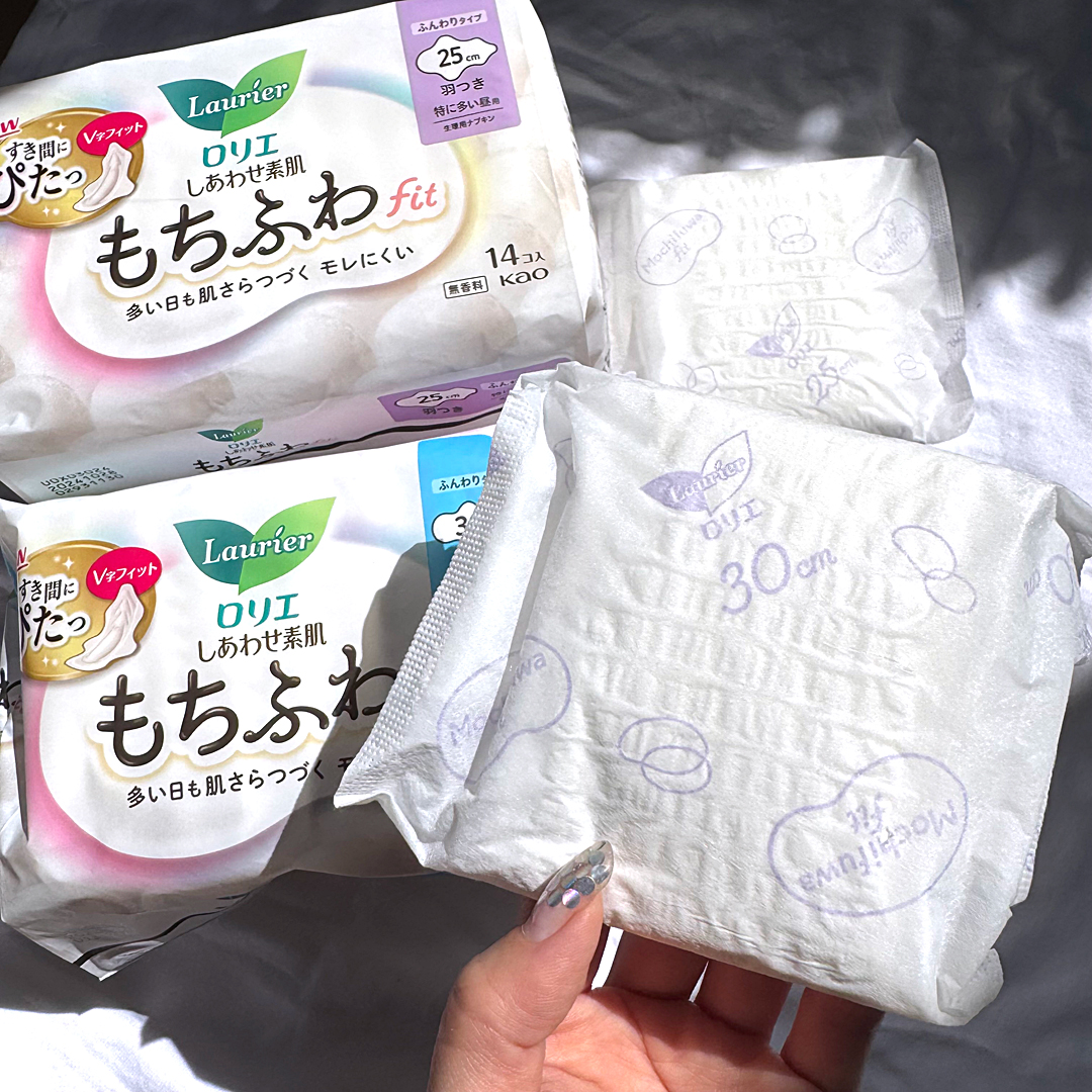 ロリエ もちふわ fit 25cm 羽つき 14コ入 (医薬部外品 )/ロリエ/ナプキンを使ったクチコミ（3枚目）