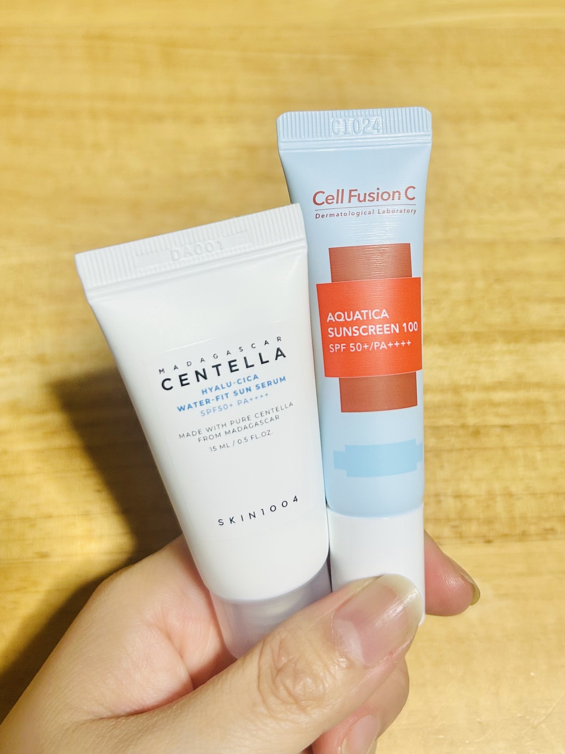 アクアティカサンスクリーン100/Cell Fusion C(セルフュージョンシー)/日焼け止めクリームを使ったクチコミ（1枚目）