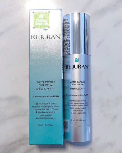 ウォーターカプセルサンセラム/REJURAN COSMETICS/日焼け止め・UVケアを使ったクチコミ(1枚目)