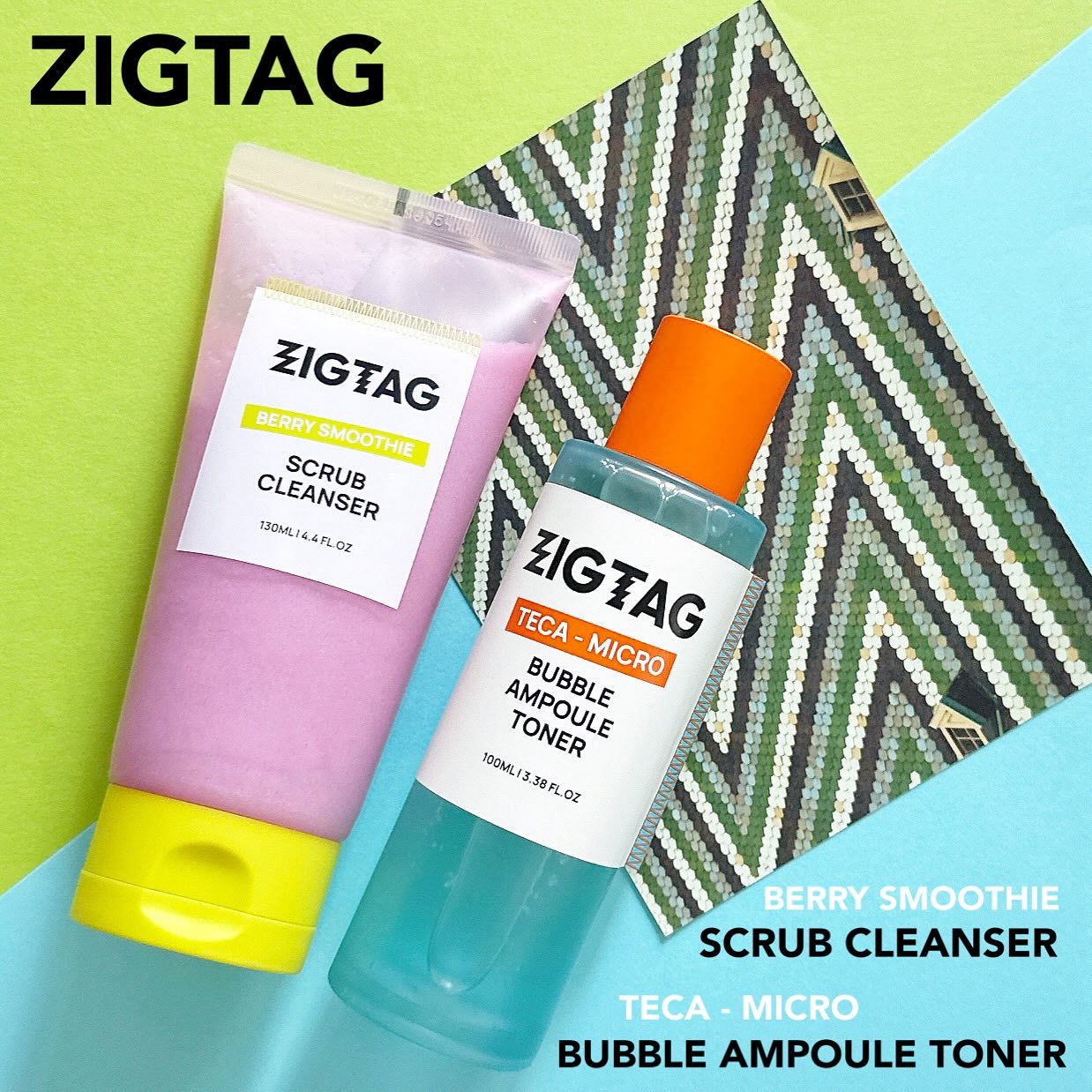 テカマイクロバブルアンプルトナー/ZIGTAG/化粧水を使ったクチコミ（1枚目）