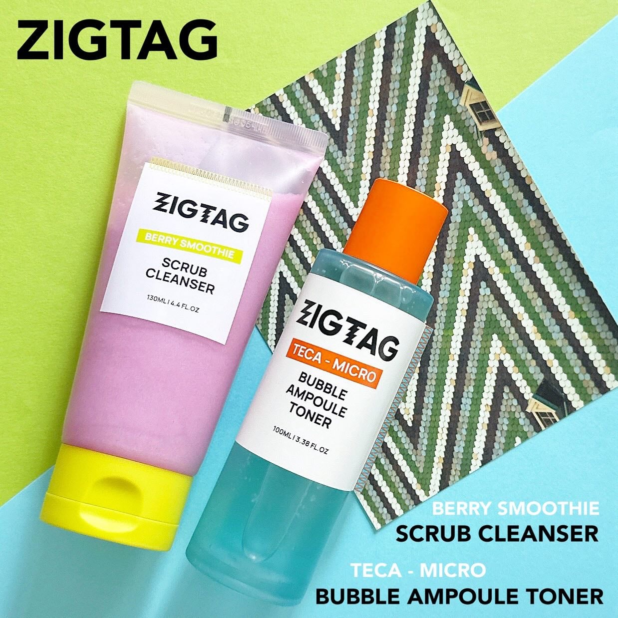 テカマイクロバブルアンプルトナー/ZIGTAG/化粧水を使ったクチコミ(1枚目)