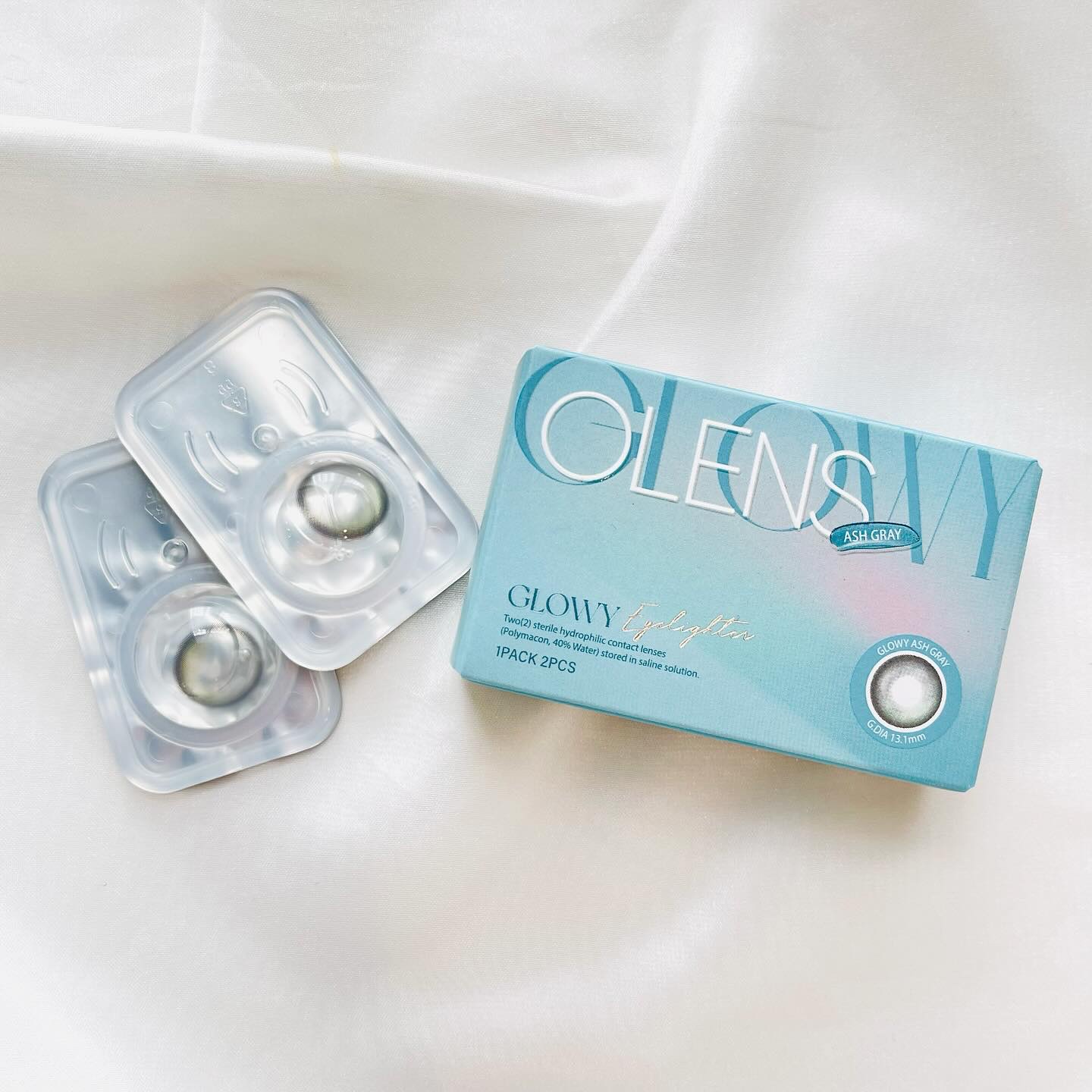 Eyelighter Glowy 1Month/OLENS/カラーコンタクトレンズを使ったクチコミ（1枚目）