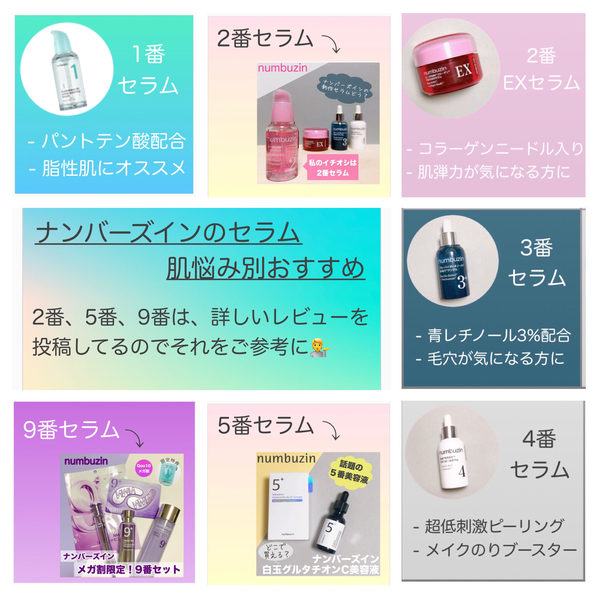 5番 白玉グルタチオンＣ美容液/numbuzin/美容液を使ったクチコミ（2枚目）