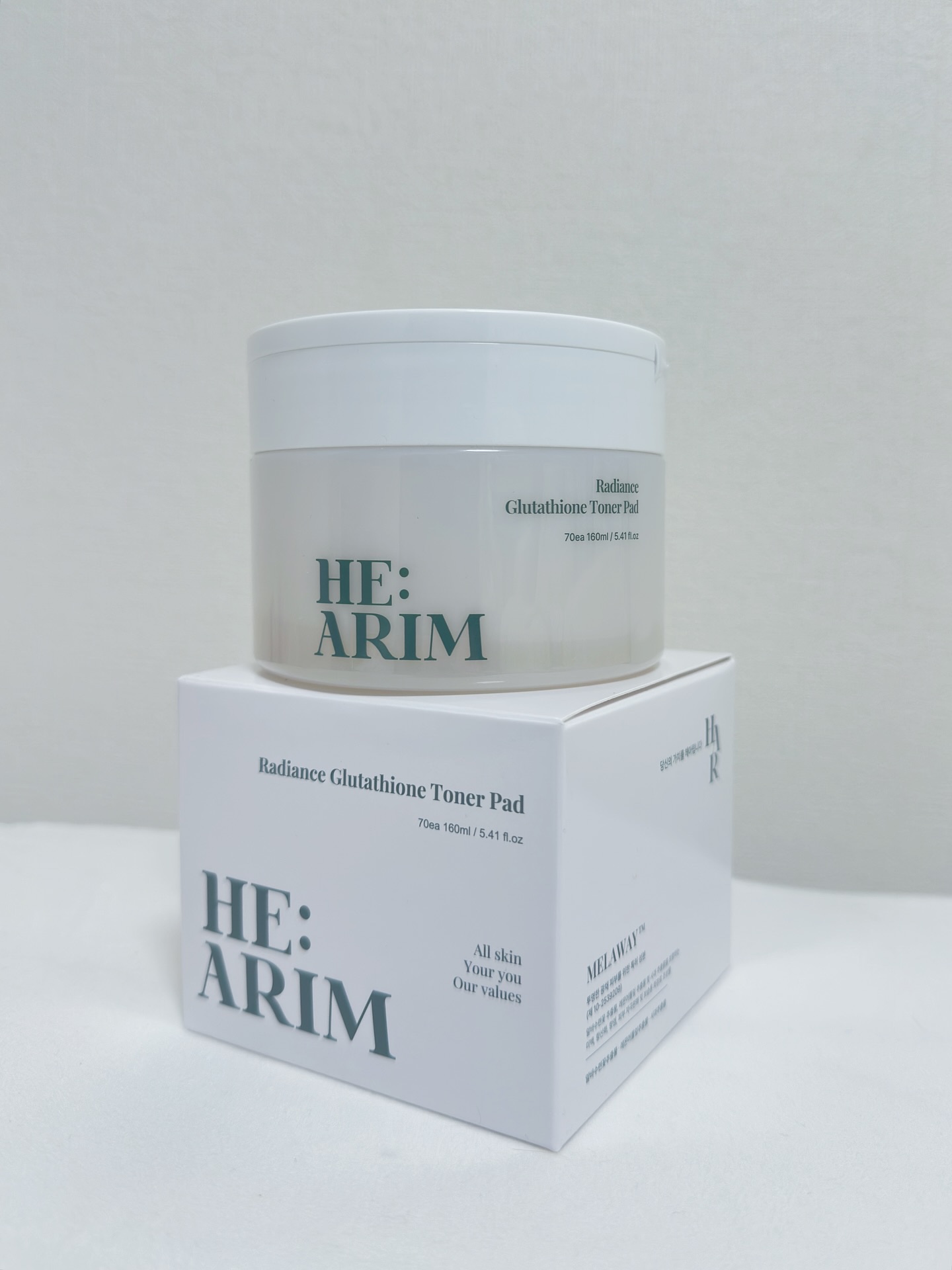 ヘアリムラディアンス グルタチオントナーパッド/HEARIM/トナーパッドを使ったクチコミ（1枚目）
