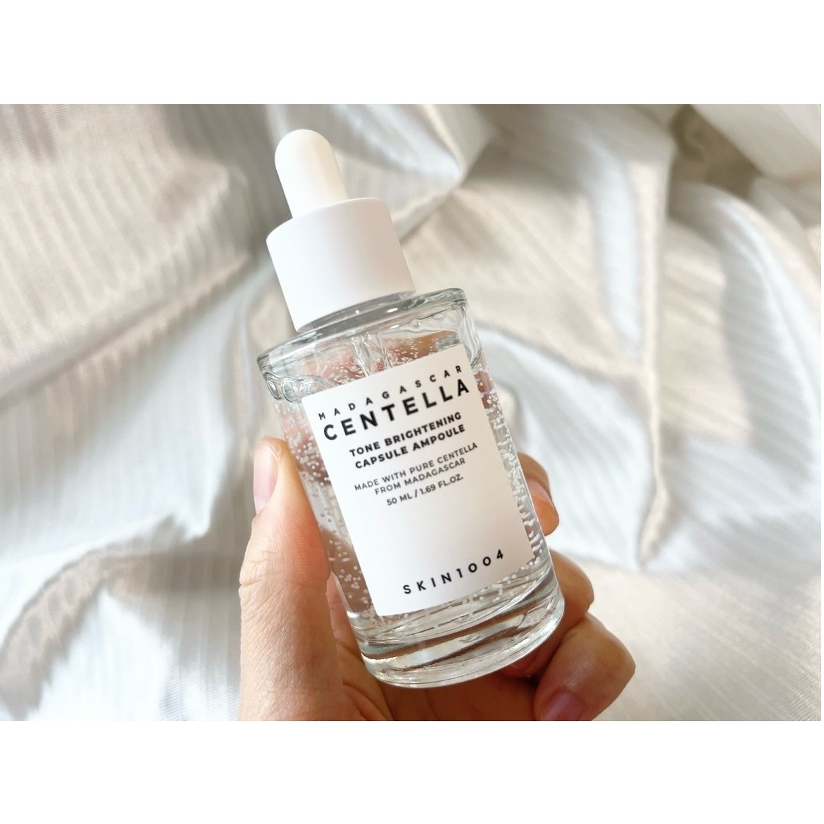 トーンブライトニング カプセルアンプル/SKIN1004/美容液を使ったクチコミ(2枚目)