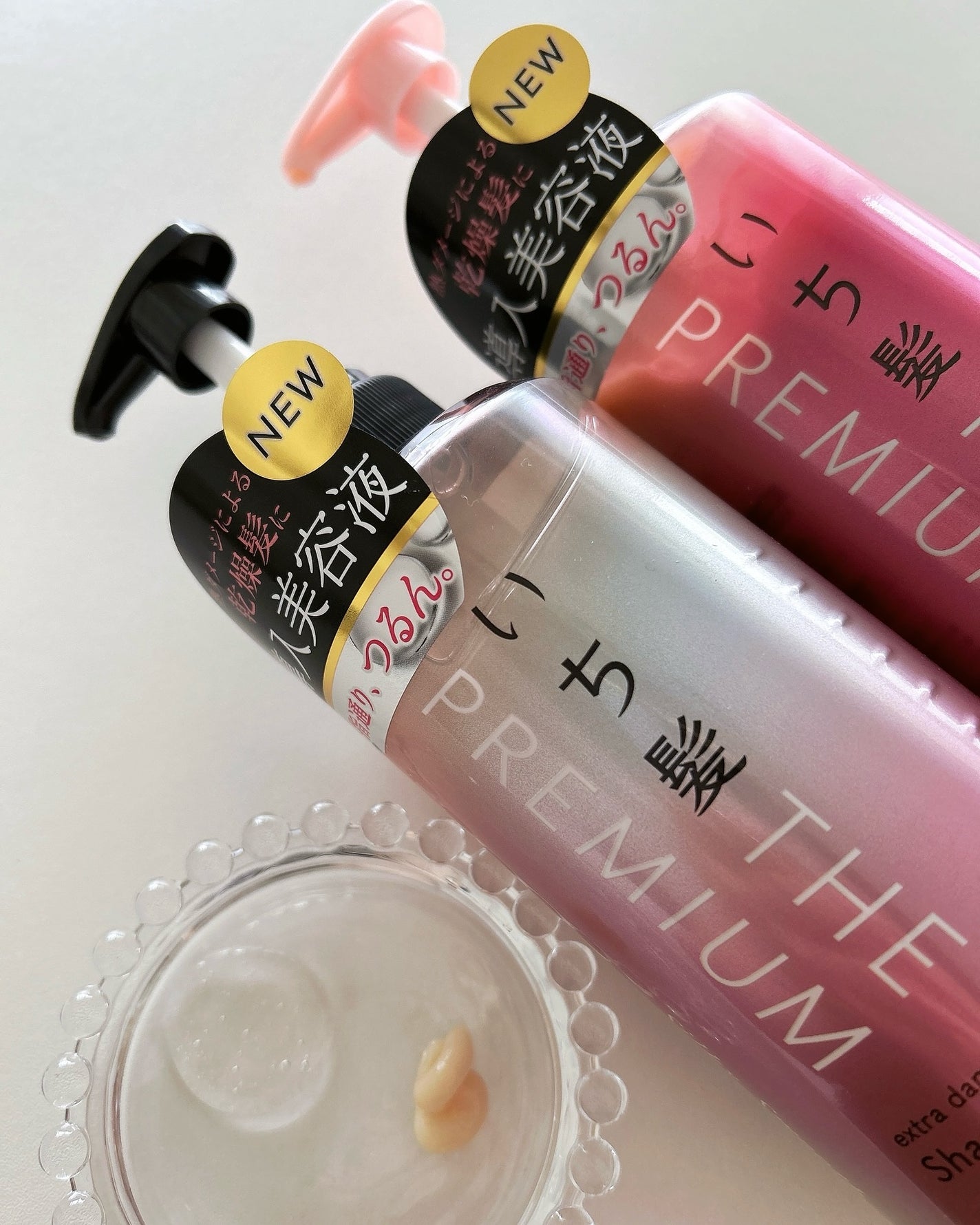 THE PREMIUM エクストラダメージケアシャンプー/トリートメント(シルキースムース)/いち髪/市販シャンプーを使ったクチコミ(2枚目)