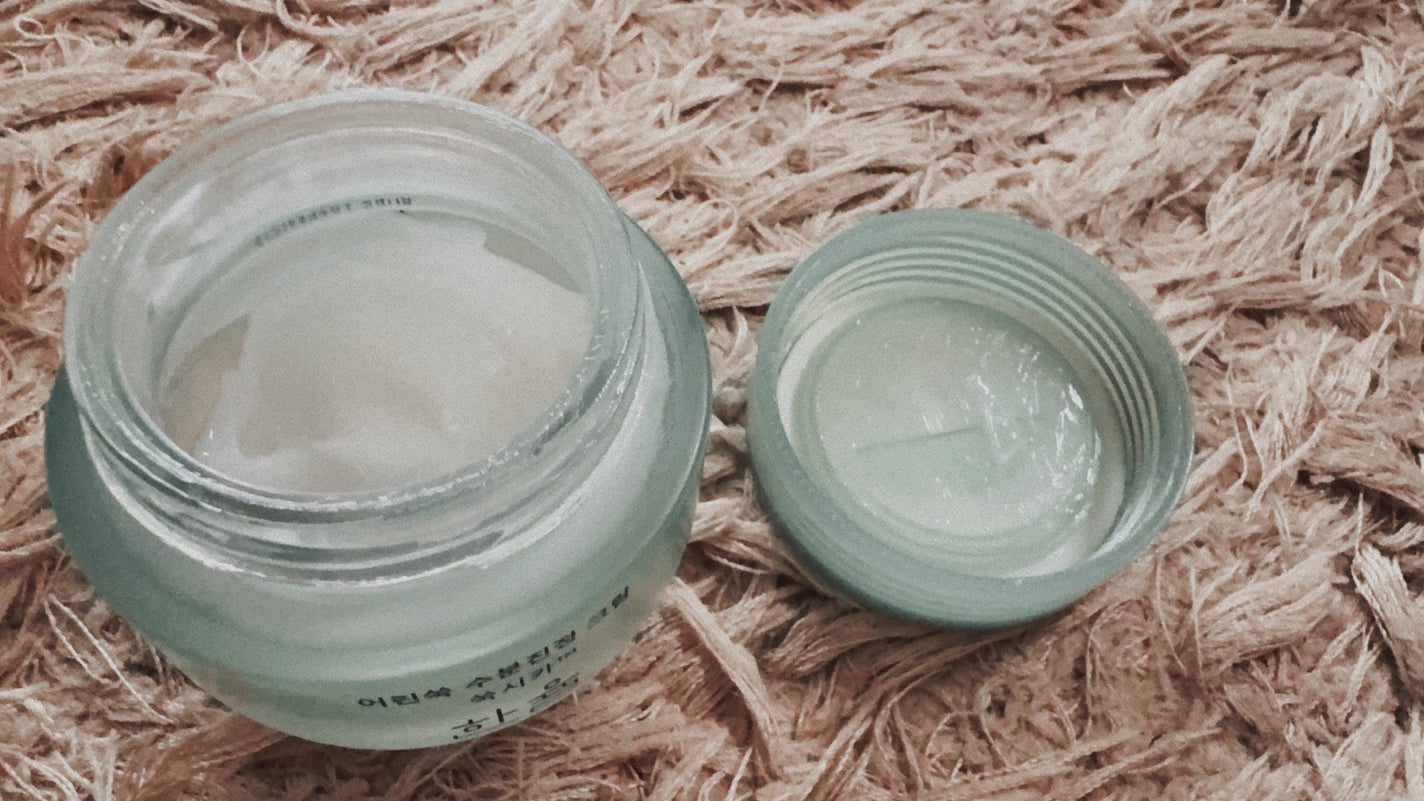 ピュアアルテミシア カーミングウォータークリーム/HANYUL(ハンユル)/フェイスクリームを使ったクチコミ(2枚目)