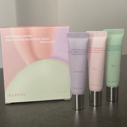 ホワイトパールセーション アイデアルアクトレスバックステージクリームスペシャルセット/KLAVUU/その他キットセットを使ったクチコミ(6枚目)
