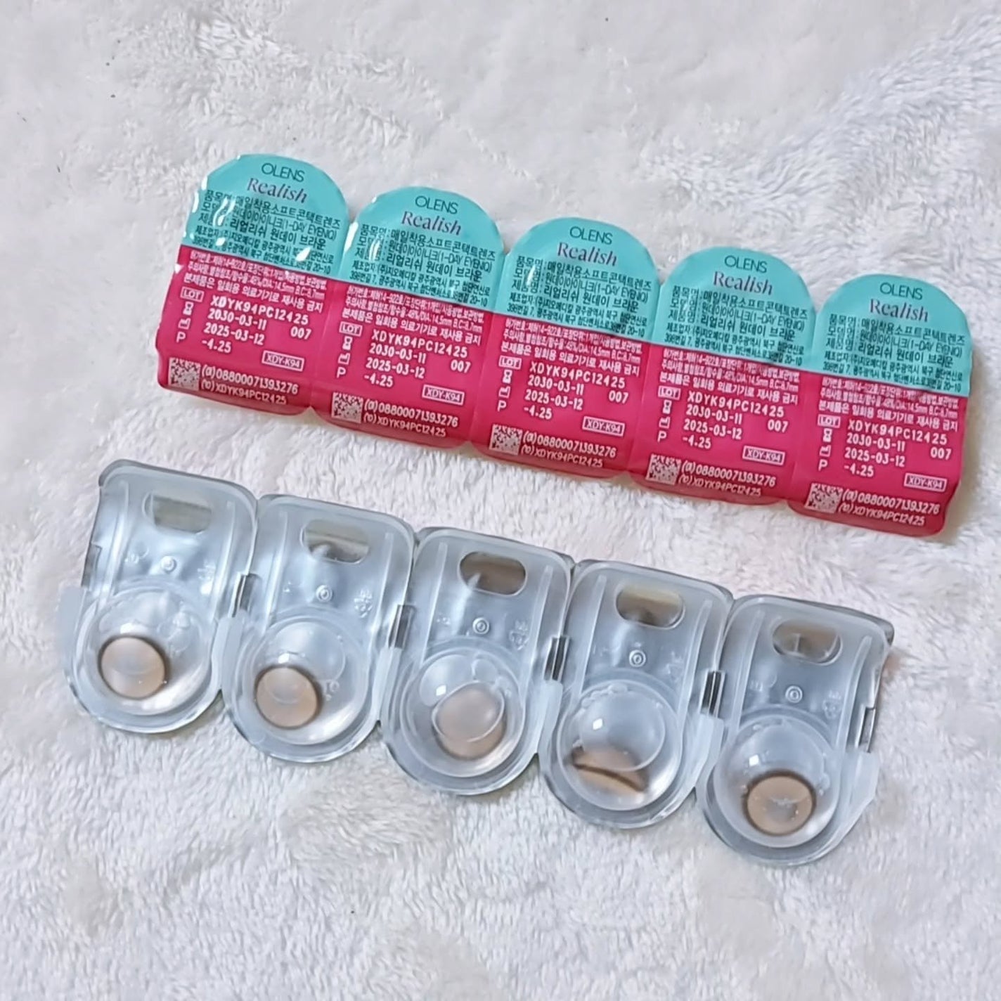 Realish 1day/OLENS/ワンデー(1DAY)カラコンを使ったクチコミ(4枚目)