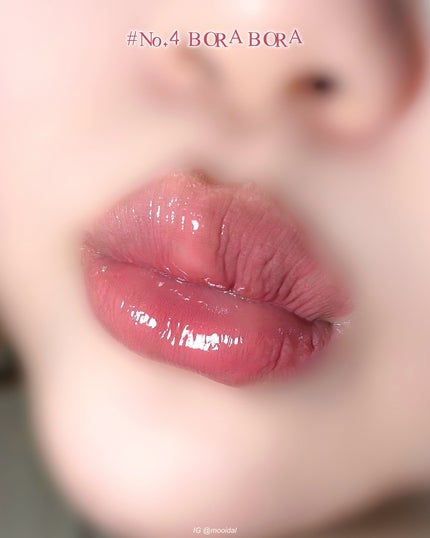 Sunset Dazzle Gloss Balm/unleashia/リップグロスを使ったクチコミ(9枚目)