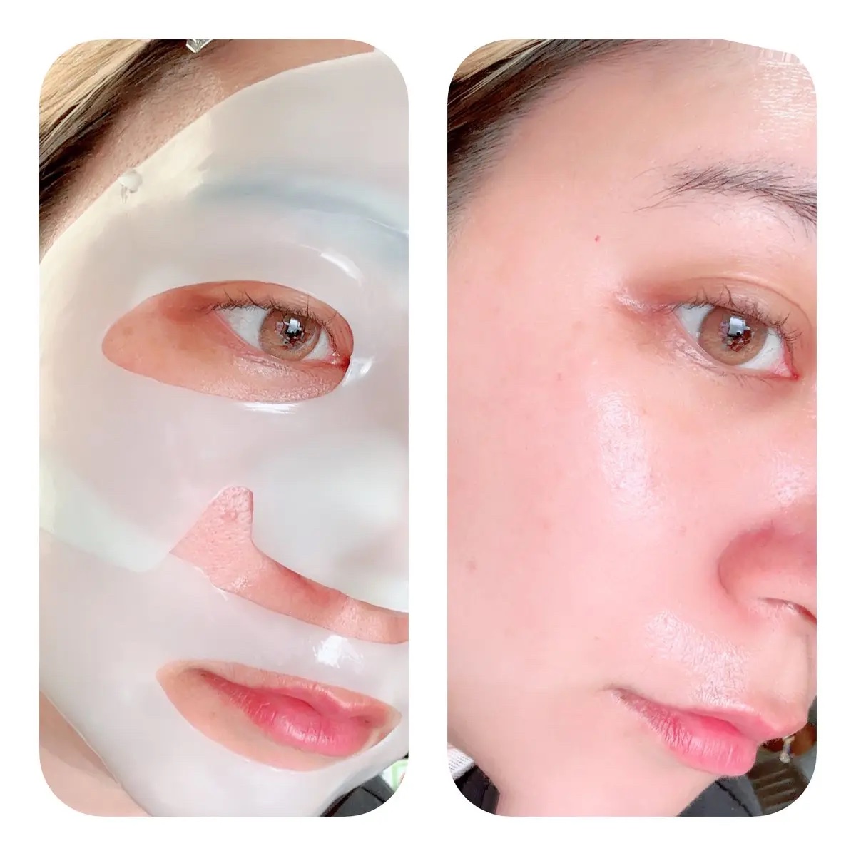 グリーンシトラスビタミンCゲルマスク/Luvum/その他スキンケアを使ったクチコミ（3枚目）