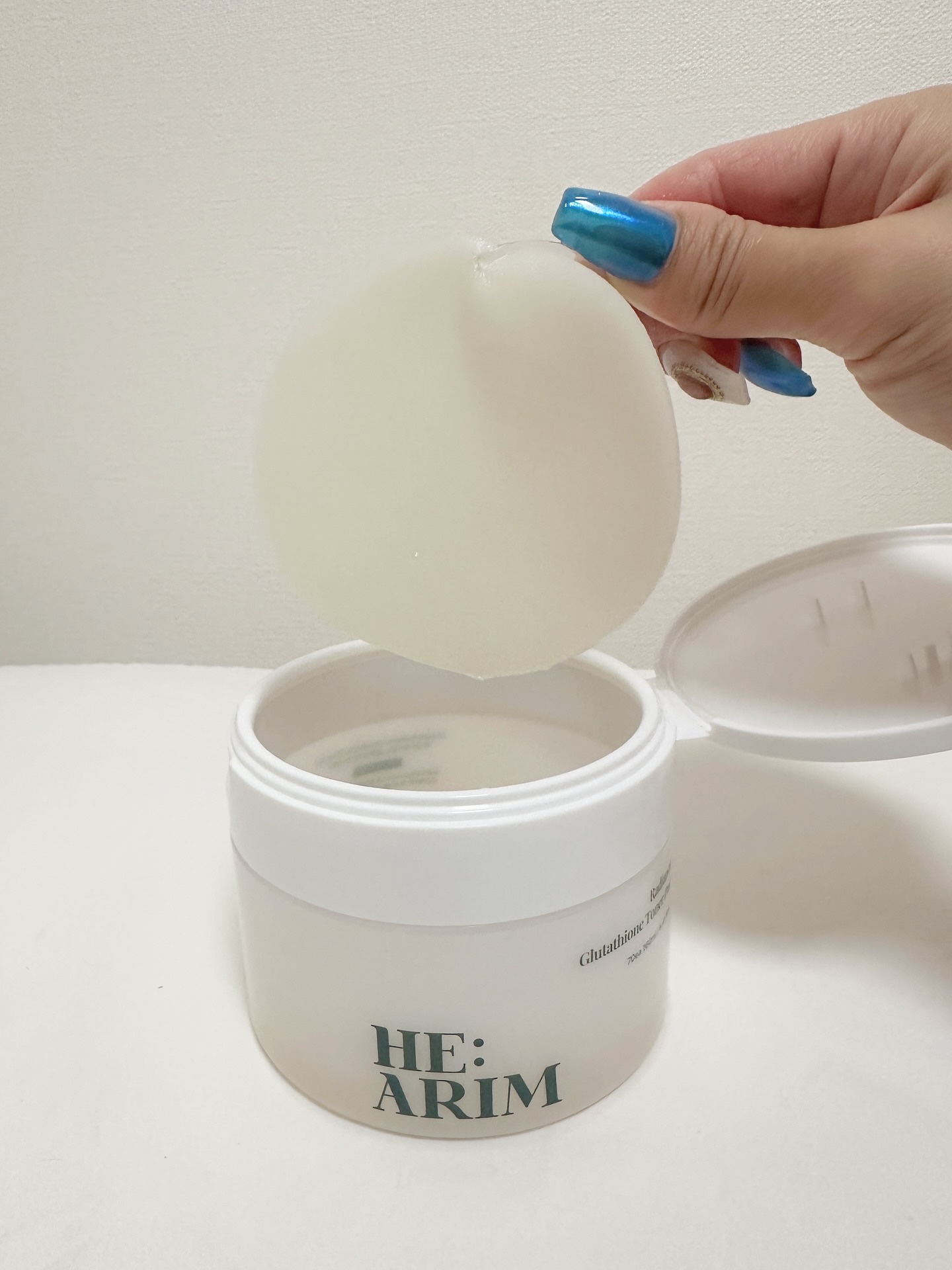 ヘアリムラディアンス グルタチオントナーパッド/HEARIM/トナーパッドを使ったクチコミ（2枚目）