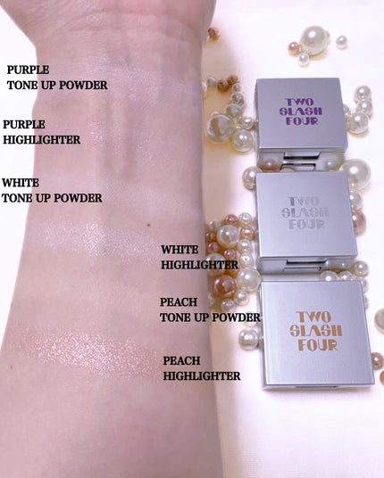 ストロビングフェイスキューブ/TWO SLASH FOUR/ハイライトを使ったクチコミ(4枚目)