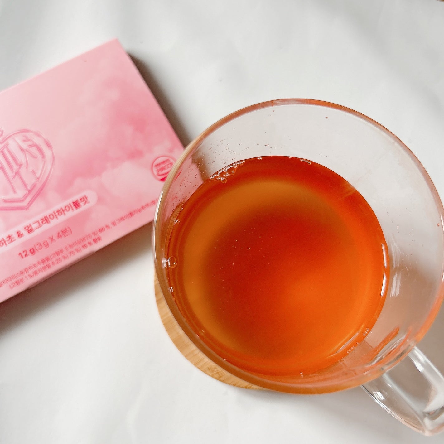 飲める美容ピンクDIYドリンク ピンクポーション ゼロカロリー・冬虫夏草/PINK POTION /美容ドリンクを使ったクチコミ(4枚目)