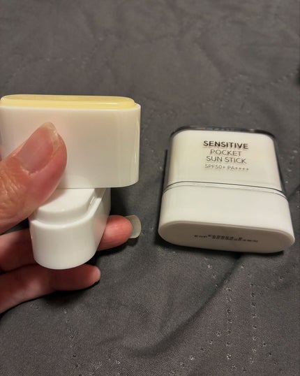 センシティブポケットサンスティック/SAM'U/日焼け止めスティックを使ったクチコミ(2枚目)