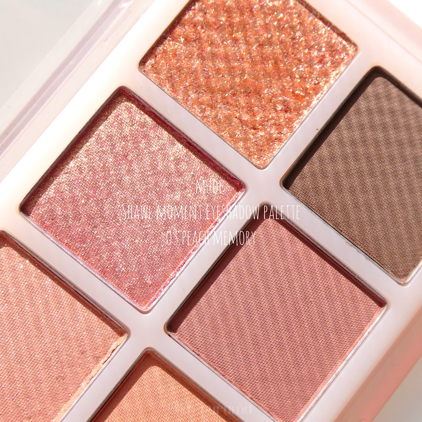 MDショールモーメント アイシャドウパレット/mude/アイシャドウパレットを使ったクチコミ（2枚目）